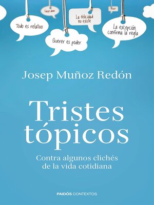 cover image of Tristes tópicos